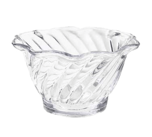 G.E.T. DD-50-CL Dessert Time Dessert Dish 5oz, 3-3/4", SAN, Clear (Case of 48)