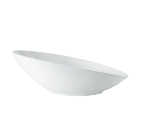 G.E.T. B-798-W San Michele® Cascading Oval Bowl, 80oz, White