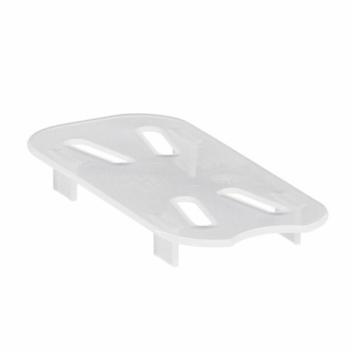 Cambro 90PPD190 Food Pan Drain Shelf, 1/9 Size, Translucent