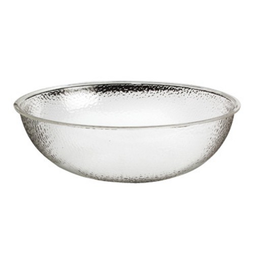 Cal-Mil 401-12-34 Acrylic Pebbled Salad Bowl, 4qt, 12-1/4", Acrylic, Clear