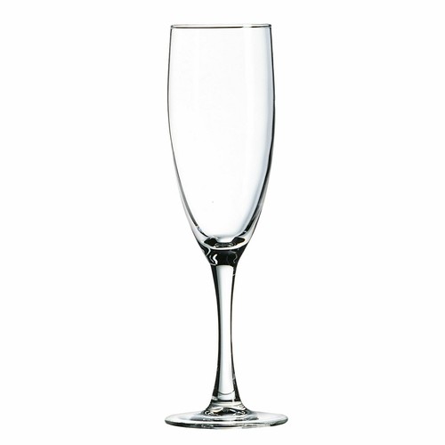 Cardinal P8793 5-3/4 oz Romeo Champagne Flute Glass, Clear (Case of 12)