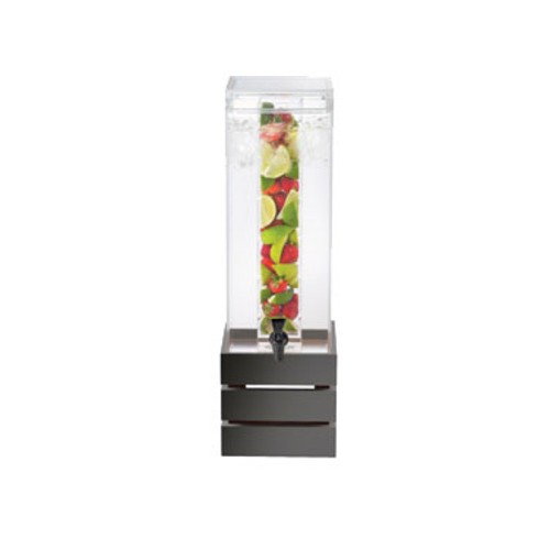 Cal-Mil 3301-3INF-96 Midnight Bamboo 3 Gallon Beverage Dispenser