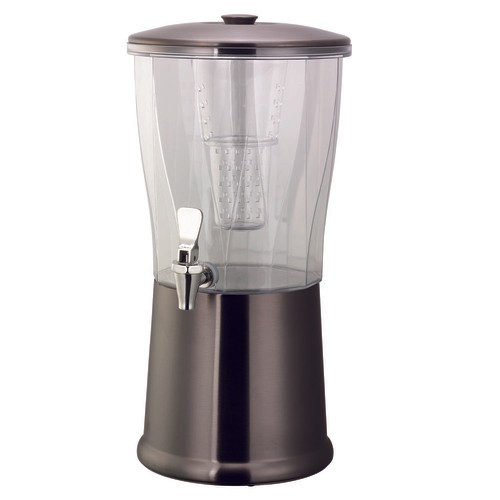 Service Ideas CBDRT3DTSS Metallic Elements Beverage Dispenser w/ Infuser, 3 Gallon