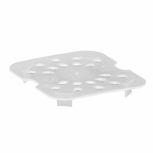 Cambro 60PPD190 Food Pan Drain Shelf, 1/6 Size, Translucent