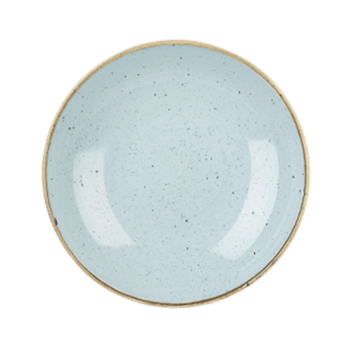 Churchill SDESEVP61 Stonecast Coupe Plate, 6-1/2", Duck Egg Blue