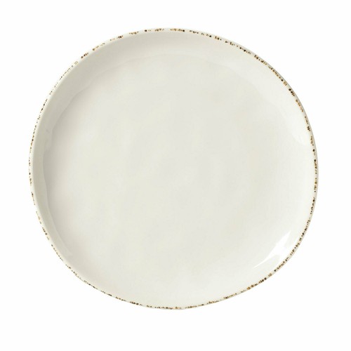 G.E.T. CS-9-UM Urban Mill™ Irregular Round Coupe Plate, 9", Cream