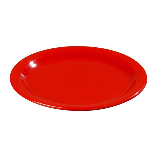 Carlisle 4350105 Dallas Ware® Melamine Dinner Plate, 9", Red