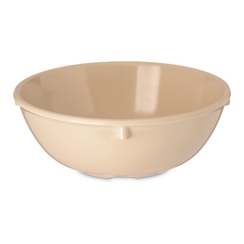 Carlisle 4352825 Dallas Ware® Melamine Nappie Bowl, 10oz, 5", Tan