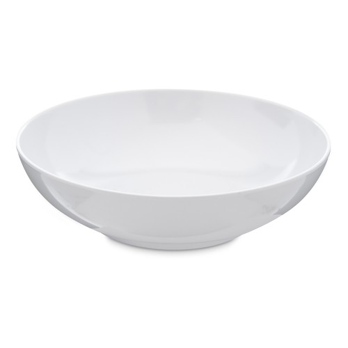 Carlisle 4381402 Epicure® Melamine Soup/Salad Bowl 20oz, 6-1/2", White