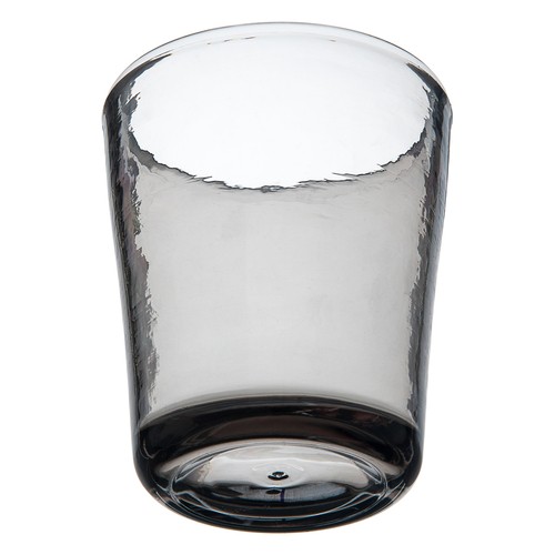 Carlisle MIN544018 Mingle Tritan Double Old Fashioned Glass, 14oz, Smoke Gray