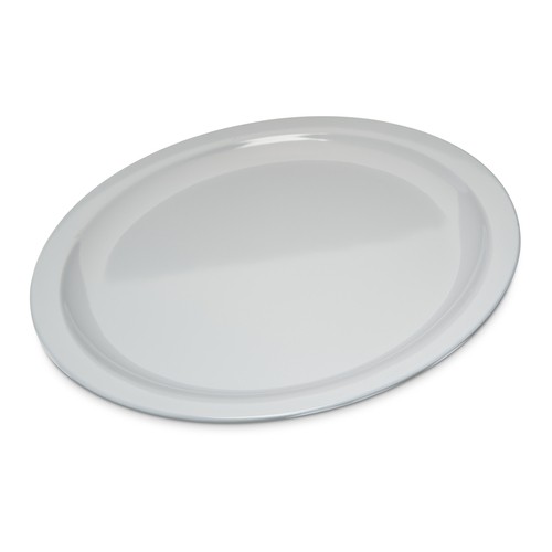 Carlisle KL11602 Kingline™ Melamine Narrow Rim Dinner Plate, 10", White