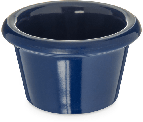 Carlisle S27560 Smooth Melamine Ramekin, 1-1/2oz, Cobalt Blue