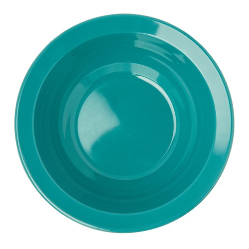 Carlisle PCD30515 Rimmed Fruit Bowl 5oz, 3-1/2", Polycarbonate, Teal