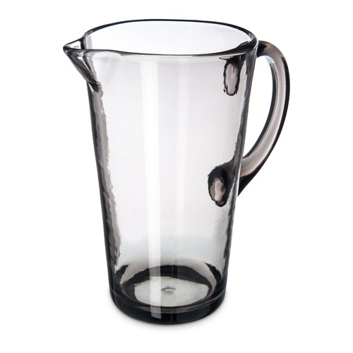 Carlisle MIN544318 Mingle Pitcher, 74oz, Smoke Gray