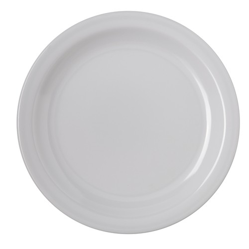 Carlisle 4350302 Dallas Ware® Melamine Salad Plate, 7-1/4", White