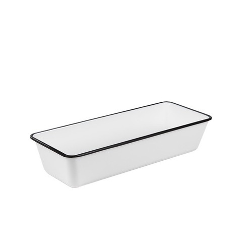 American Metalcraft MRW615 Endurance™ Melamine Rectangular Bowl, 15"X6", White