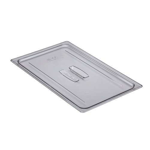 Cambro 10CWCH135 Camwear Food Pan Lid w/ Handle, Full Size, Clear