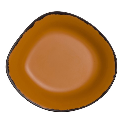 Steelite 7217DD023 Marisol Rustic Melamine Pasta Bowl, 39oz, Clay