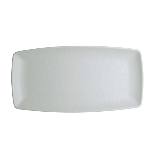 Steelite 7182TM509 Cali Melamine Rectangular Plate, 13"X6-1/2", White