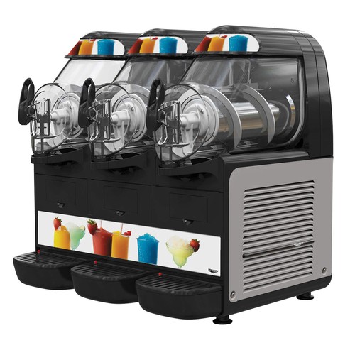 Vollrath VCBA168-37 Frozen Beverage Granita Machine w/ Three 1.6 Gallon Bowls