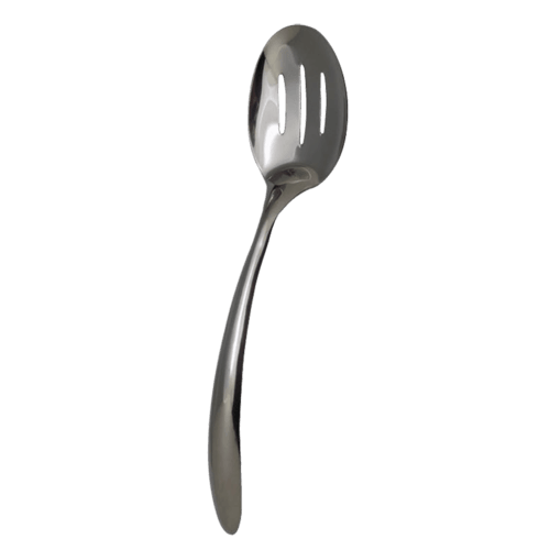 Boelter LUN-02 Large Notched 13" Serving Spoon
