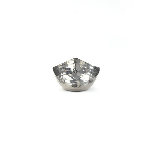 American Metalcraft SBH325 Stainless Steel Snack Bowl 3oz, 3-1/2", Hammered Finish