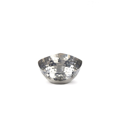 American Metalcraft SBH400 Stainless Steel Snack Bowl 5.5oz, 3-1/4", Hammered Finish