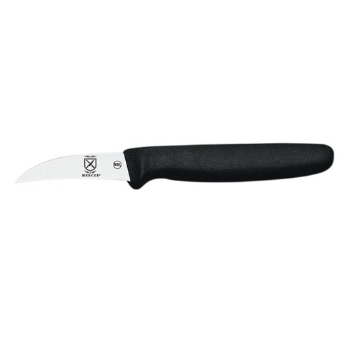 Mercer Culinary M12602 Peeling Knife, 2-1/2", Black