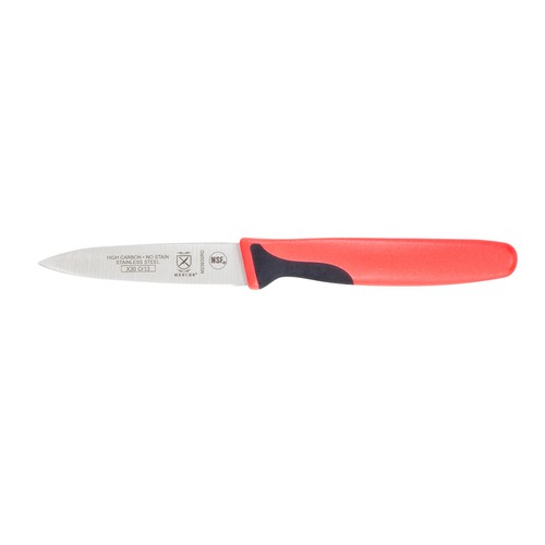 Mercer Culinary M23930RD Millennia® Paring Knife, 3", Red