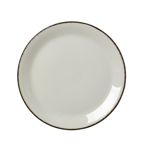 Steelite 17560566 Dapple Coupe Plate, 10", Charcoal