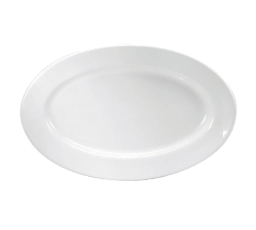Oneida F9010000391 Buffalo Cream White 15-1/2"X11-3/16" Oval Platter (Case of 6)