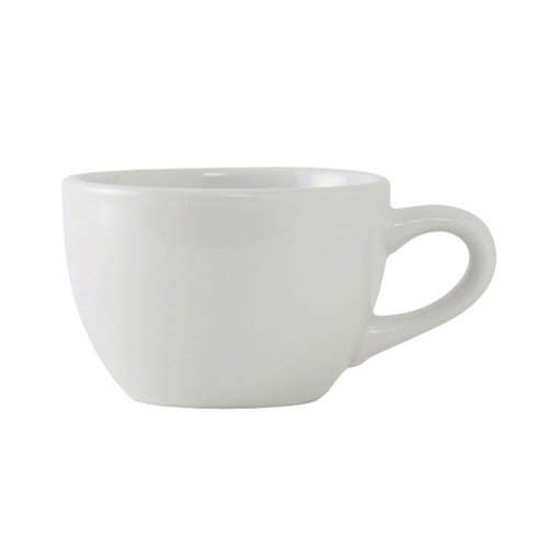 Tuxton ALF-0752 Alaska Cup, 8oz, Porcelain White (Case of 36)
