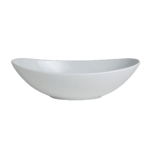 Steelite 6900E585 Varick Bistro Porcelain Oval Bowl, 1-3/4oz, White (Case of 36)