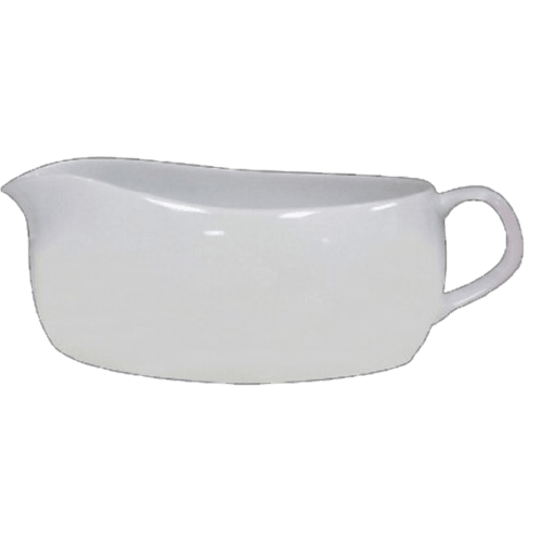 Steelite 6306P769 Concerto Gravy Boat w/ Handle, 11-1/2oz, White (Case of 24)