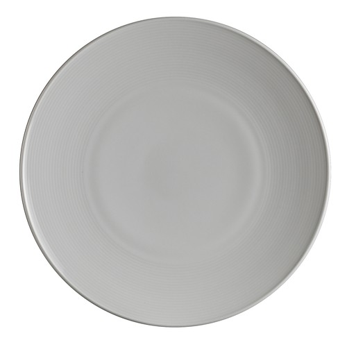 Steelite 6300P593 Aura Coupe Plate, 11-1/4", White
