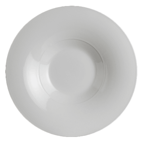 Steelite 6300P594 Aura Pasta Plate, 11-1/4", White