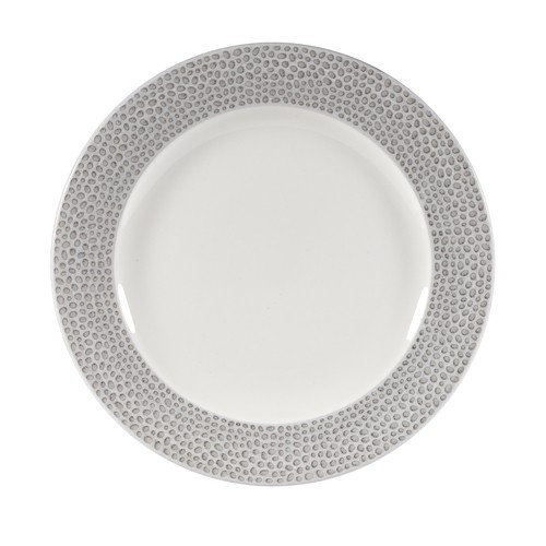 Churchill SHISIP121 Isla Spinwash 12" Presentation Plate, Shale Grey (Case of 12)