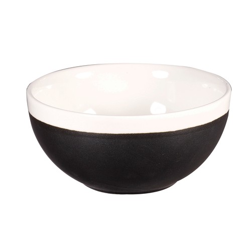 Churchill MOBKRBL61, Monochrome Soup Bowl, 16oz, Onyx Black (Case of 12)