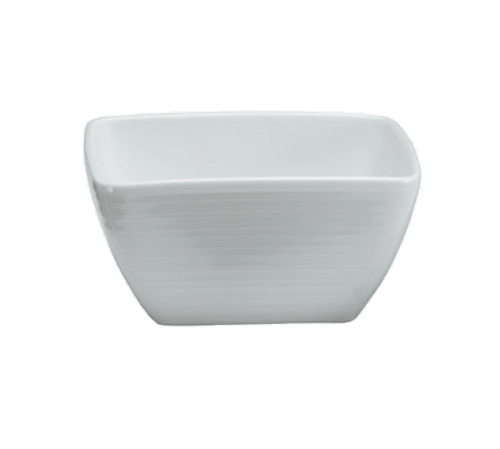 Oneida R4570000711S Botticelli 18-1/2oz Tall Square Bowl, Bright White