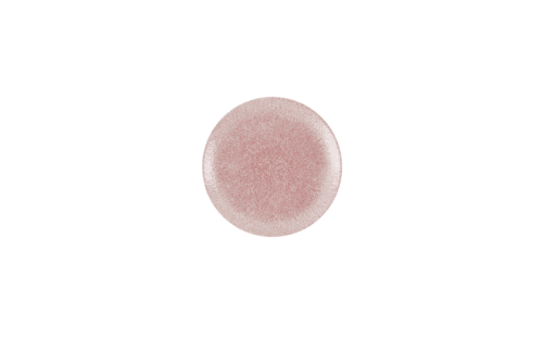 Churchill RKQPEVP61 Raku Coupe Plate, 6-1/2", Pink Quartz (Case of 12)