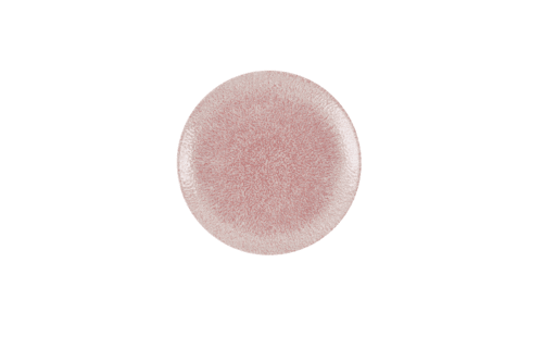 Churchill RKQPEVP81 Raku Coupe Plate, 8-2/3", Pink Quartz (Case of 12)