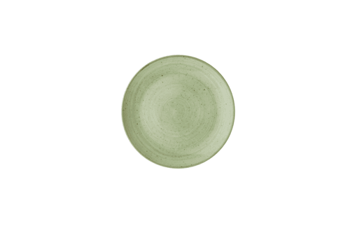Churchill SSASEVP81 Stonecast Coupe Plate, 8-2/3", Sage Green (Case of 12)