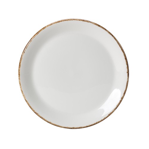 Steelite 17140566 Dapple Coupe Plate, 10", Brown