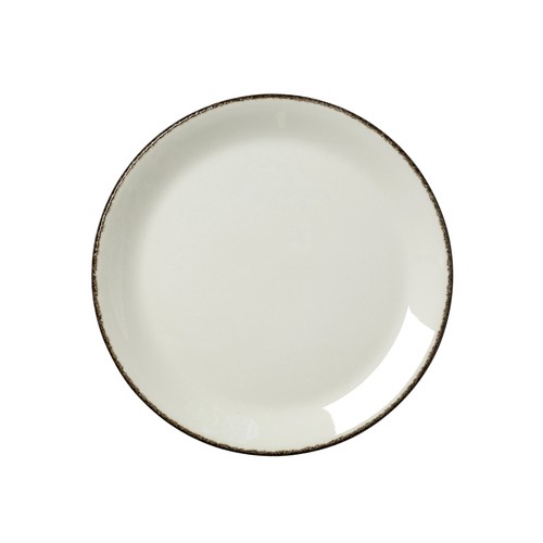 Steelite 17560543 Dapple Coupe Plate, 9", Charcoal