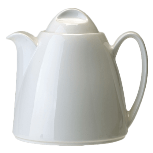 Steelite 1340X0027 Liv Beverage Pot w/ Lid, 12oz, White (Case of 6)