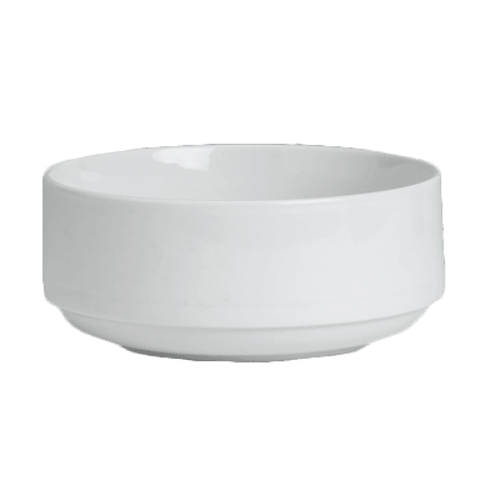 Steelite 6306P764 Concerto Salad Bowl, 21-1/4oz, White