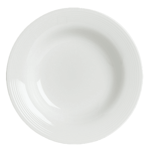 Steelite 6305P668 Virtuoso Pasta Plate, 16oz, White