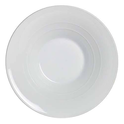 Steelite 6300P096 Aura Large Bowl, 63oz, White (Case of 6)