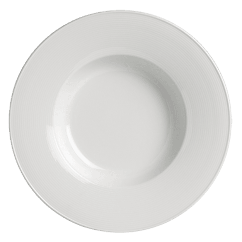 Steelite 6300P595 Aura Pasta Plate, 17oz, White