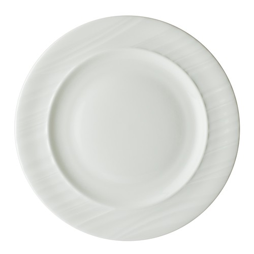 Steelite 4412RF024 Ruche Chop Plate, 12", White (Case of 6)